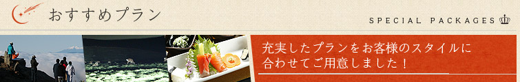 おすすめプラン - 充実したプランをお客様のスタイルに 合わせてご用意しました!