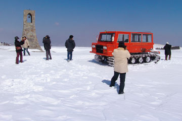 雪上車試乗体験